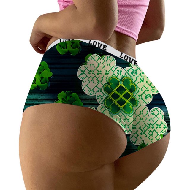WILLBEST sous-Vêtements Sans Couture pour Femmes Culottes Imprimées Mode Décontractée
