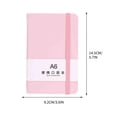 thumbnail image 2 of Suncoda Notebook, A6 Horizontal Notebook Hand Thickened Office Learning Notebook, 2 of 2