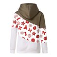 thumbnail image 5 of Women Christmas Printed Pullover Hoodies Long Sleeve Drawstring Hooded Tops Sweatshirt, 5 of 5