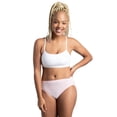 thumbnail image 3 of Fruit Of The Loom Womens Microfiber Hi-Cut Panties 6 Pack, 6, Assorted, 3 of 9