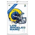 thumbnail image 2 of NFL Los Angeles Rams - Drip Helmet 20 Wall Poster, 14.725" x 22.375" Framed, 2 of 4