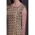 thumbnail image 3 of Bimba Printed Straight Tunic DressesForWomen Sleeveless Side Slit Kurti, 3 of 6