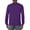 Purple, variant on Gildan Mens Heavy Cotton Long Sleeve T-Shirt, L, Navy