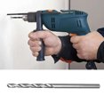thumbnail image 4 of thinsony 10Pcs High-Speed Steel Trill Bit Wood Iron Tapper Straight Shank Wear-Resisting Drill, 1mm, 4 of 8