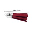 thumbnail image 3 of Shengyu 28 Pieces Keychain Charms Creative Delicate Keyring Pendant Tassels Simple Handbag Decor Tassel Craft Decoration DIY Accessory Wine red, 3 of 7