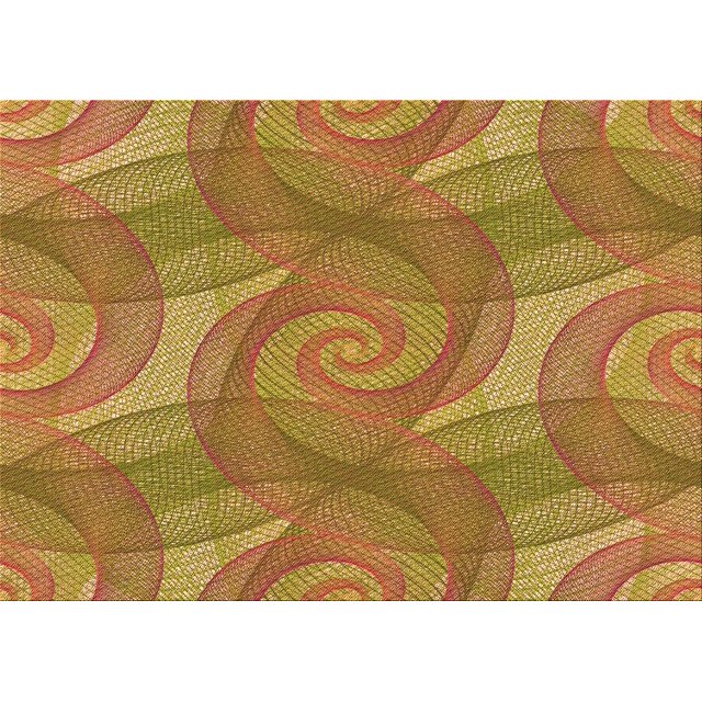 Ahgly Company Machine Washable Indoor Rectangle Transitional Mahogany Brown Area Rugs, 8' x 10'