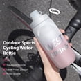 thumbnail image 2 of WEST BIKING Gradient Cycling Water Bottle for Outdoor Sports - 650ML Portable Hydration Cup for Mountain and Road Bikes, Available in Multiple Color Combinations, 2 of 6