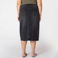 thumbnail image 3 of Devoted Women’s Plus size midi denim skirt, 3 of 5