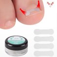 thumbnail image 2 of 10Pcs/Box Nail Correction Sticker Comfortable Cozy Quick Stick Fashionable Effective Health Care Tool Resin Impacted Toenail Correction Paste for Home, 2 of 8