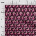 thumbnail image 1 of oneOone Viscose Chiffon Fabric Leaves|Floral & Paisley Block Print Sewing Fabric BTY 42 Inch Wide, 1 of 4