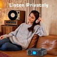 thumbnail image 3 of Maytalsory Bluetooth o Alarm Clock With Cd Player Easily connect your mobile Waking Up To Favorite Tunes Cd Player With Bluetooth, 3 of 6