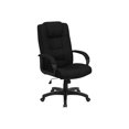 thumbnail image 4 of Scranton & Co Contemporary Fabric High Back Executive Office Chair in Black, 4 of 6