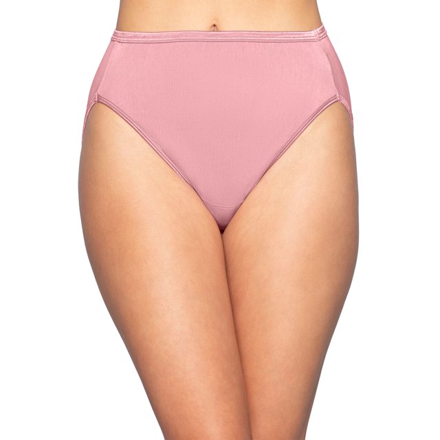 Vanity Fair Culotte Échancrée Body Shine Illumination pour Femme, 10, Pink Amethyst