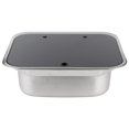 thumbnail image 3 of Accessoire de Cuisine pour Motorisé, Évier Carré en Acier Inoxydable Évier Simple Bassin pour VR Fonctionnement Fluide, 3 of 14