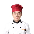 thumbnail image 2 of Yhmxh Kitchen Gadgets Cooking Gadgets Kitchen Gifts Home and Kitchen Chef Hat Adult Baker Kitchen Cooking Chef Cap Chef Cap, 2 of 4