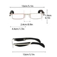 thumbnail image 2 of ERK 1 Pcs Lunettes de Lecture Pliantes Anti-Lumière Bleue, 2 of 3
