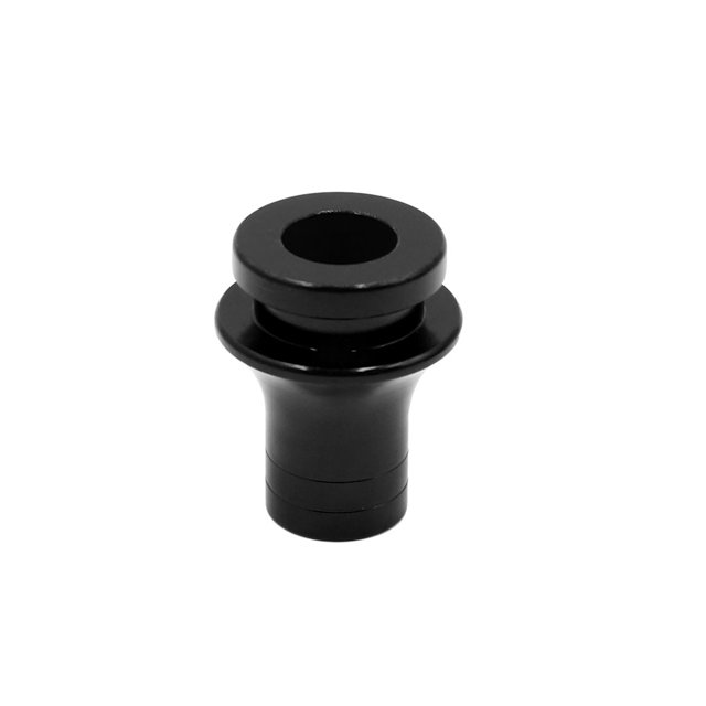 Unique Bargains M12 x 1.25mm Thread Black Car Manual Gear Lever Shift Knob Boot Retainer Adapter