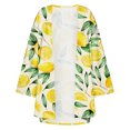 thumbnail image 5 of Nouveaux Hauts pour Femmes 2023 Mode Col Rond Grande Taille T-Shirt à Manches Longues Blouse Imprimée Automne Chandail en Molleton à Manches Longues pour Femmes, 5 of 5