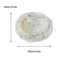 thumbnail image 3 of Agiferg Cat House Cat Bed Pet Sleeping Bag 2 In 1 Foldable Cuddly Cave 1PC, 3 of 3