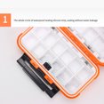 thumbnail image 2 of Box Fishing Storage Tackle Double-Sided Organizer Multifunctional Hook Accessories Boat Container Bait Lure Goods Large Capacity Household Middle, 2 of 9