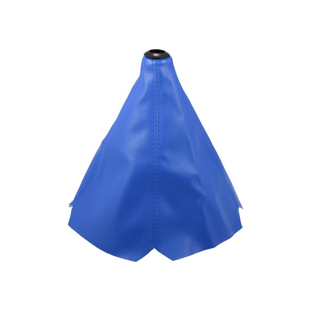 Unique Bargains Gear Lever Dust Cover Shift Boot Covers Dust Proof Universal for Vehicle Auto Car Matte PVC Blue Line