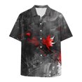thumbnail image 5 of Ramiter Chemise pour Homme Essentiels pour Homme Lot de Chemises à Manches Courtes, T-Shirts en Coton à Col Rond Gris Foncé, 3TG, 5 of 5