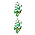thumbnail image 2 of serony 12Pcs 3D DIY Wall Stickers PVC Kid Room Decal Home Decoration Decor green 2Set, 2 of 6