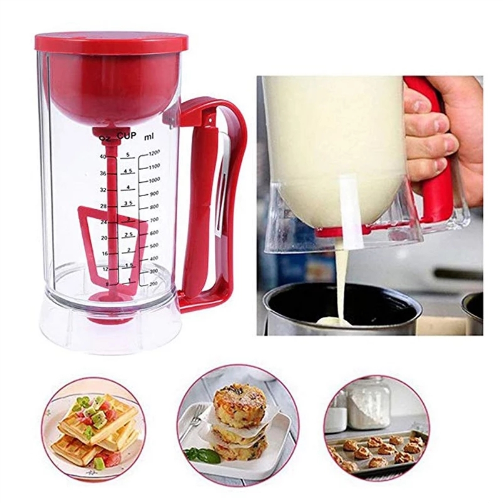 Dispenser Blender Machine,Kitchen Hand Held Electric Electric Pancake Batter Mixer Baking Tool Elevate Your Experience