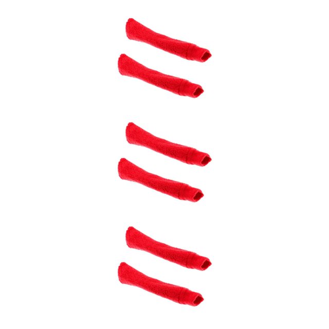 Dalazy Ruban de Prise Antidérapant pour Raquette de Squash/ Tennis Overgrip Rouge 3 Ensembles