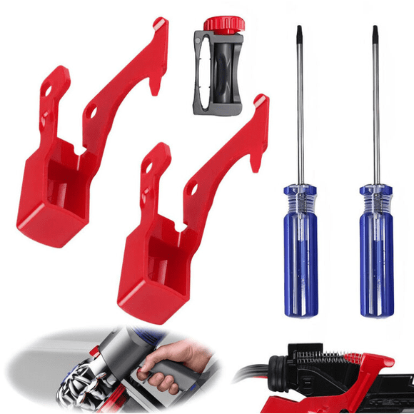 Dyson V11 V10 Trigger Switch Button Dyson V10 Trigger Switch Red Button Dyson V10 V11 Vacuum Cleaner Button Repair Tool 2 Switches 1 Switch Holder and 2 Screwdrivers