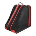 thumbnail image 4 of DYNWAVECA Sac pour Patins à Roulettes Sac pour Patins à Glace pour Enfants Adultes avec Poignée Capacité de Charge Rangement pour Chaussures de Patinage avec Bandoulière pour Extérieur Rouge, 4 of 10