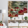 thumbnail image 5 of Design Art - Wild Red Poppy Flowers in Sky, 5 of 5