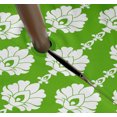 thumbnail image 3 of Vargottam Indoor/OutdoorRoundTablecloth 58 pouces avec trou de parapluie & Zip, imperméable à l'eau TableCloth, TableCovers pour la table arrière -vert clair, 3 of 7