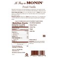 thumbnail image 3 of a2zchef Monin - French Vanilla Syrup Case [4x1 Lt], 3 of 3