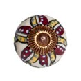 thumbnail image 3 of KNOB-IT VINTAGE HANDPAINTED CERAMIC KNOBS (8 Pack) K000001, 3 of 3