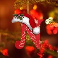 thumbnail image 3 of LSLJS 26 Letters Christmas Tree Decoration Pendant Christmas Tree Ornaments Personalized DIY Christmas Ornaments Christmas Decorations Xmas Tree Hanging Decor, 3 of 5