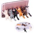 thumbnail image 3 of 6 Pcs Chats de Couleurs Différentes Support de Ventouse pour Téléphone Intelligent Support Mignon pour Chat Support de Téléphone Cellulaire Support Ventouse, 3 of 8