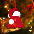 thumbnail image 4 of Fridja 26 Letters Christmas Tree Decoration Pendant, Christmas Tree Ornaments Personalized DIY Christmas Ornaments Christmas Decoration Xmas Tree Hanging Decor (A), 4 of 5