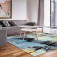 thumbnail image 3 of Modern Abstract Area Rug, Non-Shedding Living Room Bedroom Dining Home Office Crystal Velvet Carpet, 2' x 3', Ink Painting, 3 of 8