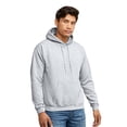 thumbnail image 2 of Hanes Mens EcoSmart Fleece Hoodie, 3XL, Ash, 2 of 4