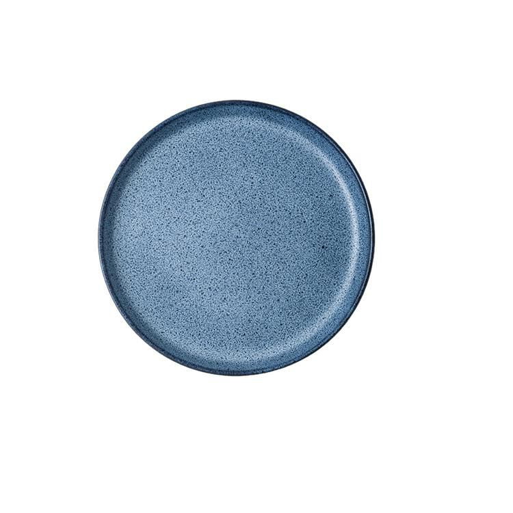 Home Trends Grès Blue Speckle Salade Assiette