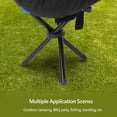 thumbnail image 4 of Three-legged Stool Folding Chair Beach Chair Fishing Stool, 4 of 8