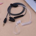 thumbnail image 2 of YOPTOP Security Headset Anti-radiation Spiral Tube Earpiece With 3.5 mm Headphone Jack For  Or Android Devices,black, 2 of 7
