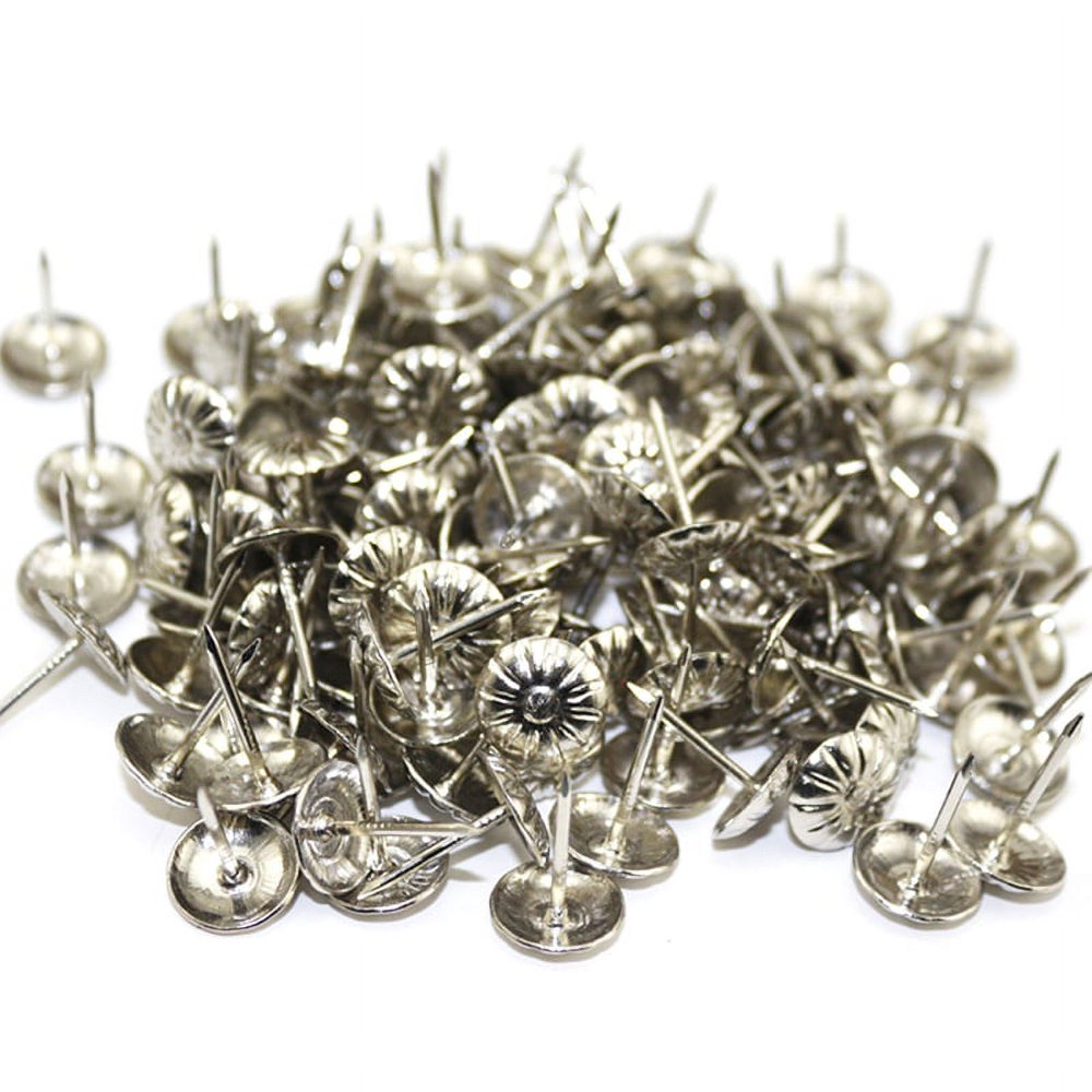 CUITING 100x Clous Décoratifs Antique Kit d'Assortiment de Clous en Métal