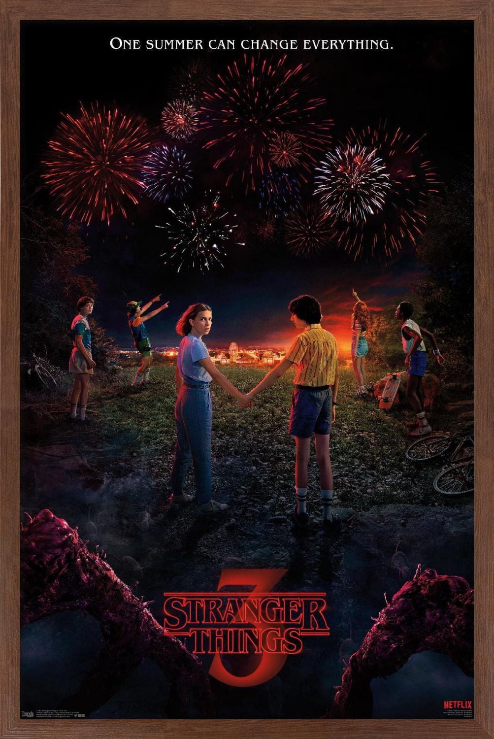 Netflix Stranger Things: Season - Key Art Wall Poster