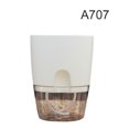 thumbnail image 2 of Plant Pot Cover Indoor Plastic Rattan Flower Cover Round Modern Decor Planter Garden Planter, 2 of 7