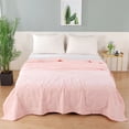 thumbnail image 1 of Limited Time Only! Summer Washed Cool Quilt, Machine Washable Thin Summer Blanket for Dormitory, Lightweight Bed Quilt Core for Student Bedding, Cool Bedding for Warm Weather, 1 of 6