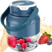 MesaSe Portable Blender USB Rechargeable Blender Juicer Cup with 8 Stainless Steel Blades Efficient Personal Size Blender Fruit Mixer Smoothies Blender 500ml with Overload Protection for