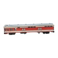 thumbnail image 3 of Xuanheng Modèle de Wagon à Bagages 1/75 Modèle de Wagon pour Salon Aménagements Ferroviaires Rouge, 3 of 8