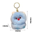 thumbnail image 4 of Yhmxh Lovely Plush Keychain-Cute Stuff Pendant Stuffed Animals Little Owl Keyring Keychain Gift for Handbag,Purse,Backpack,Car Keys, 4 of 7